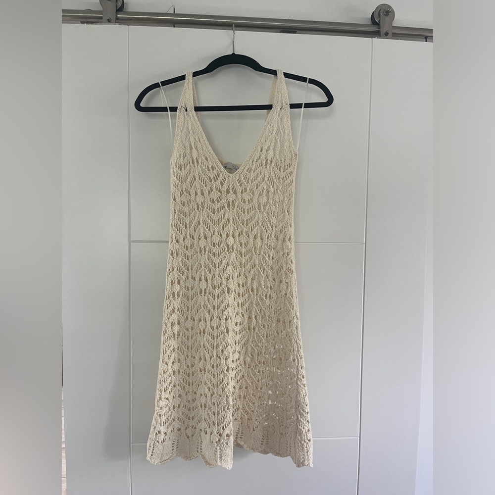 NEW Zara Woven Swim Coverup Dress - Size Small